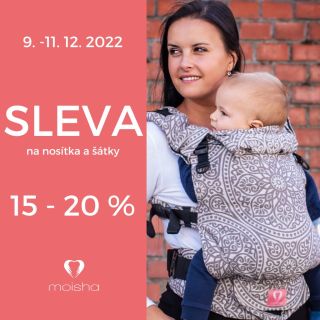 Je čas, dělat si radost ❤ a tak jsme pro Vás nachystaly vánoční potěšení 🤩 15 % na nosítka https://www.moisha.cz/nositka/...