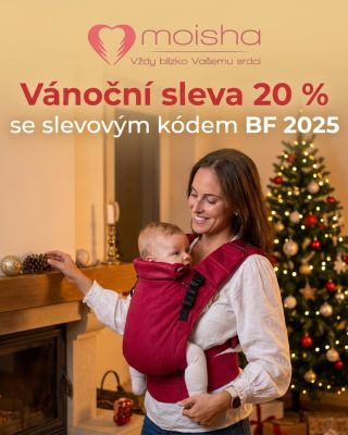 Vánoce jsou časem blízkosti ❤️ Dopřejte si pohodlí a bezpečí při nošení svého miminka. Se slevovým kódem BF2025 získáte...